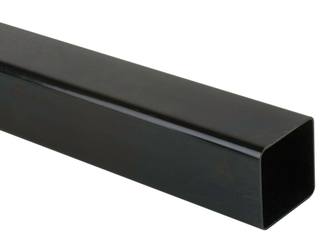 Product image for Brett Martin BR504B 65mm x 5.5m Plain End Square Downpipe Black