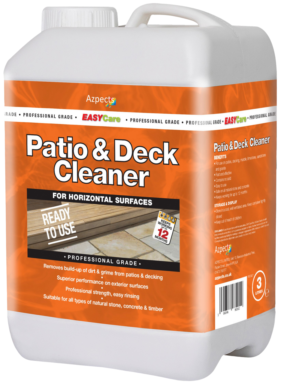 Product image for Azpects Easycare Patio & Deck Cleaner 3ltr