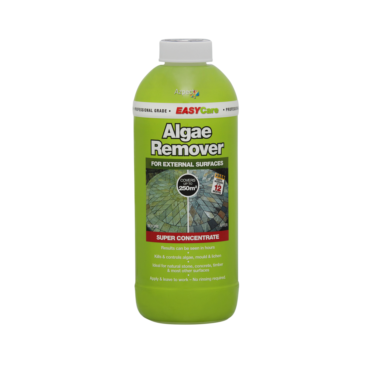 Product image for Azpects Easycare Algae Remover Concentrate 1ltr