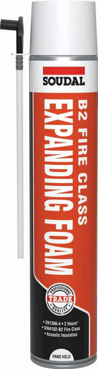 Product image for Soudal B2 Fire Rated Expanding Foam Hand Held 750ml