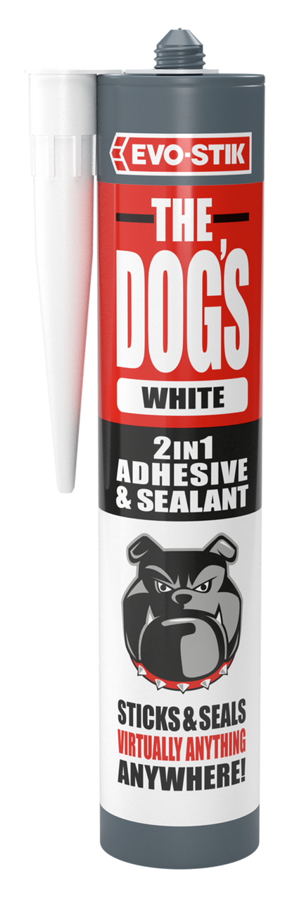 Product image for Evo-Stik The Dog's B*ll*cks Adhesive & Sealant 290ml White