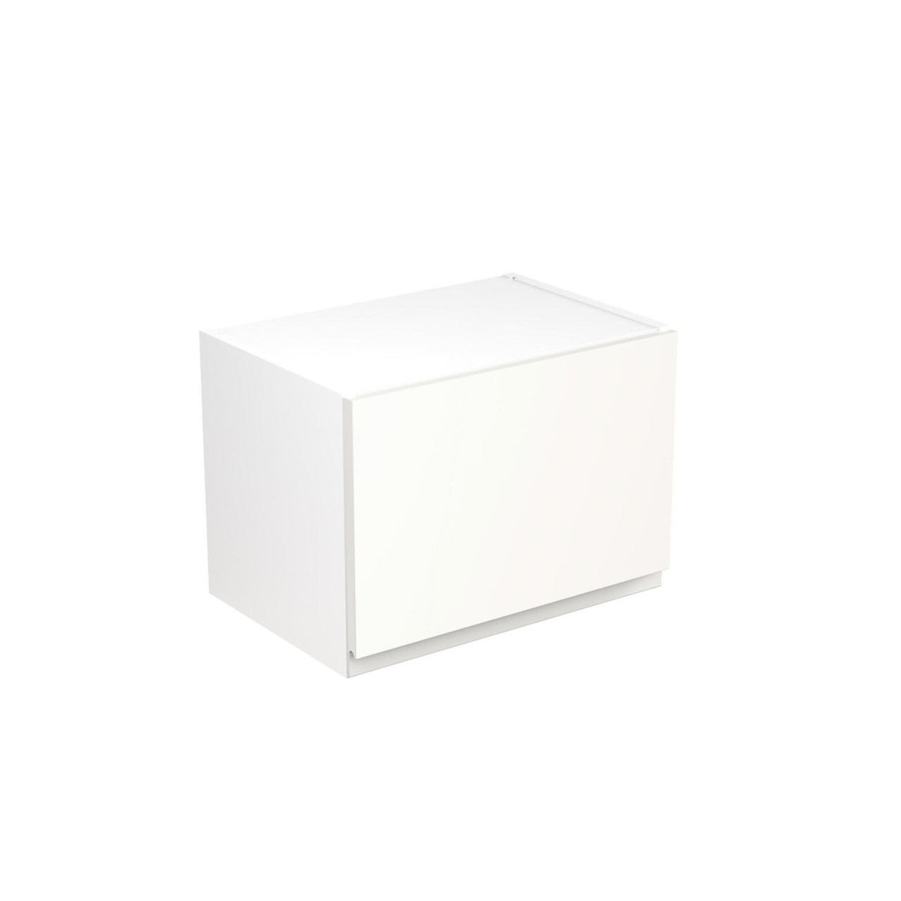 KitchenKit J-Pull Ultra Matt White Wall Unit Bridge Rigid Cabinet ...