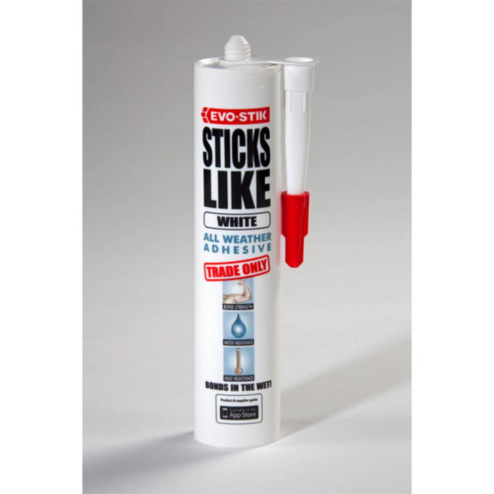 Evo-Stik Ms Polymer Adhesive White C20 | Howarth Timber