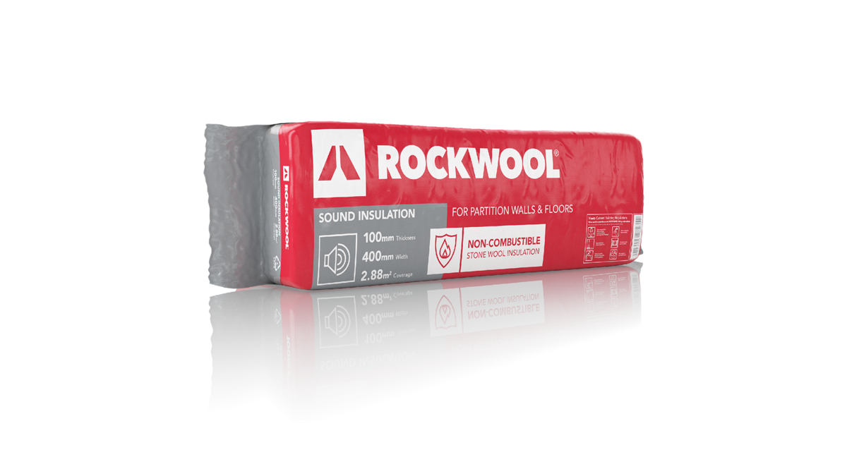 Rockwool Sound Insulation Slab 1200 x 400mm Howarth Timber