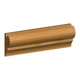 Timber Picture Rail Redwood FSC 20 x 44mm