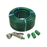 PVC Hose with 4 fittings and Spray Gun 30,000mm