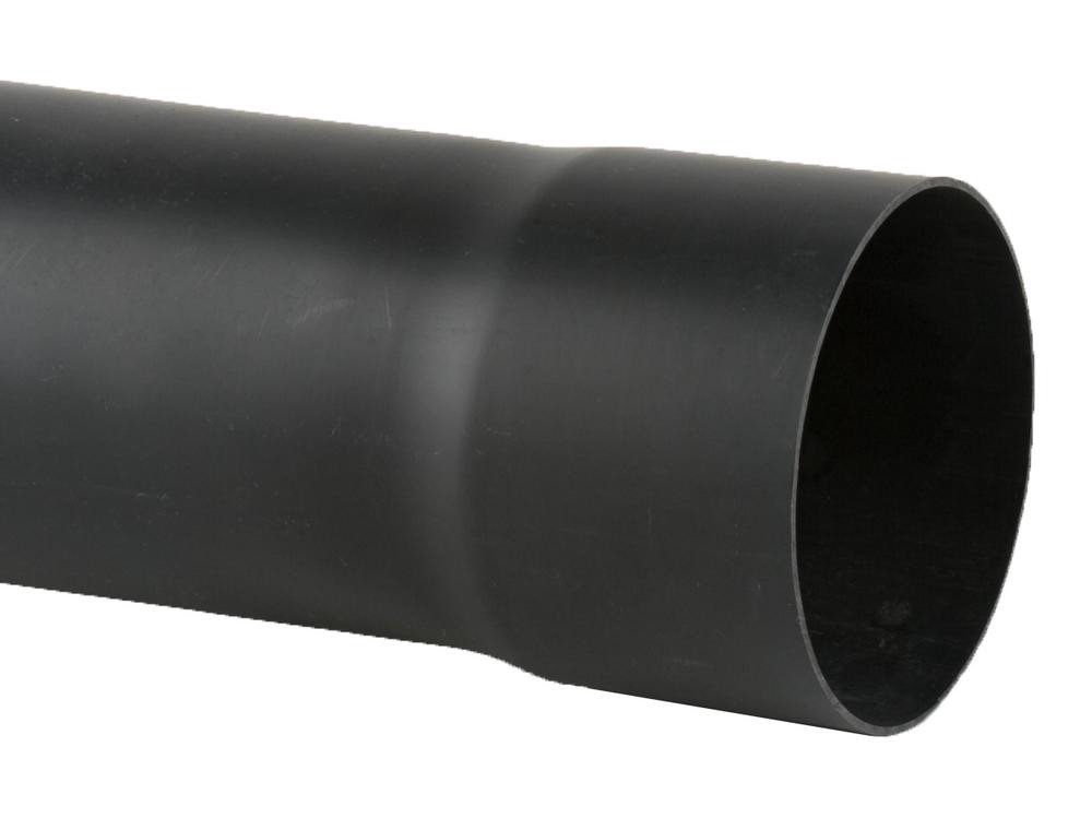 【STEEL DUCT RAIL】-GENERAL- Brett Martin Blown Socket Cable Duct Pipe GP Black 53.9mm x 6m