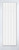 LPD Vertical 1L White Primed Clear Etched Glazed Door LPD Vertical 1L White Primed Clear Etched Glazed Door