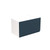 KitchenKit J-Pull Ultra Matt Indigo Blue Wall Unit Bridge Rigid Cabinet KitchenKit J-Pull Ultra Matt Indigo Blue Wall Unit Bridge Rigid Cabinet