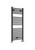 Avari Fisher Straight Ladder Radiator Anthracite 600 x 800 x 30mm Avari Fisher Straight Ladder Radiator Anthracite 600 x 800 x 30mm