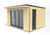 Forest Garden Xtend Garden Room Premium 4004 x 3420 x 2500mm Forest Garden Xtend Garden Room Premium 4004 x 3420 x 2500mm