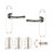 Internal Door Pack PCP Genoa 41mm Internal Door Pack PCP Genoa 41mm