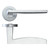 LPD Crux Privacy Premium Plus Satin Chrome Door Handle 230 x 160 x 60mm LPD Crux Privacy Premium Plus Satin Chrome Door Handle 230 x 160 x 60mm