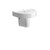Avari Brenta 1TH Basin & Semi Pedestal 555 x 430mm Avari Brenta 1TH Basin & Semi Pedestal 555 x 430mm