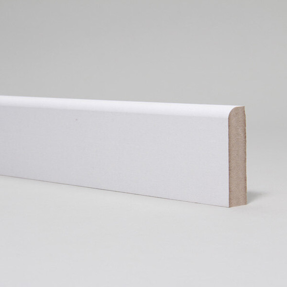 9mm Round One Edge Primed MDF Architrave 18mm
