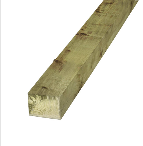 Green Sawn UC3u Treated Timber FSC 75 x 125 x 1800mm