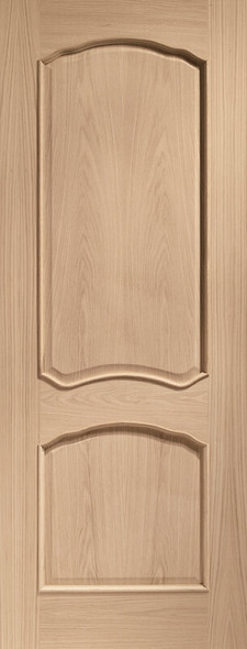 XL Louis Internal Oak Fire Door with Raised Mouldings 1981 x 762 x 44mm (30 Inch)