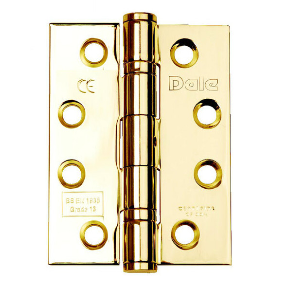 Fire Door Hinges PEB with Intumescent Plates 102 x 76mm