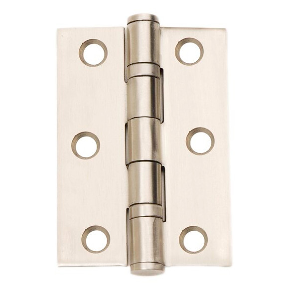 Butt Hinge with Fixed Pin 1838 Steel EB 76mm
