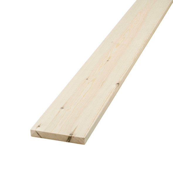 Square Edge Whitewood Timber Floorboard PEFC 18 x 144mm