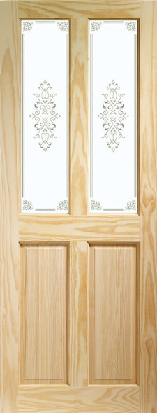 Victorian 4 Panel Campion Pine Door 