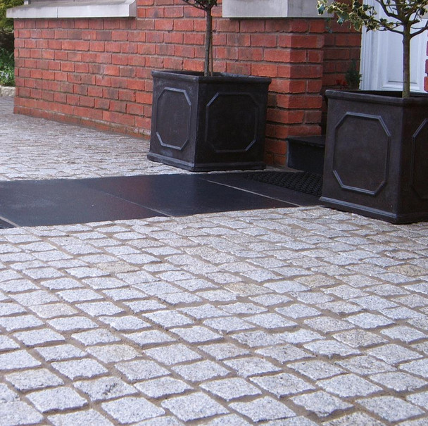 Timber Setts Talasey Cobblestone Silver Setts Granite Cobble Paving 200 x 100 x ...