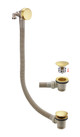 Avari Bath Filler Waste & Overflow Brushed Brass Avari Bath Filler Waste & Overflow Brushed Brass