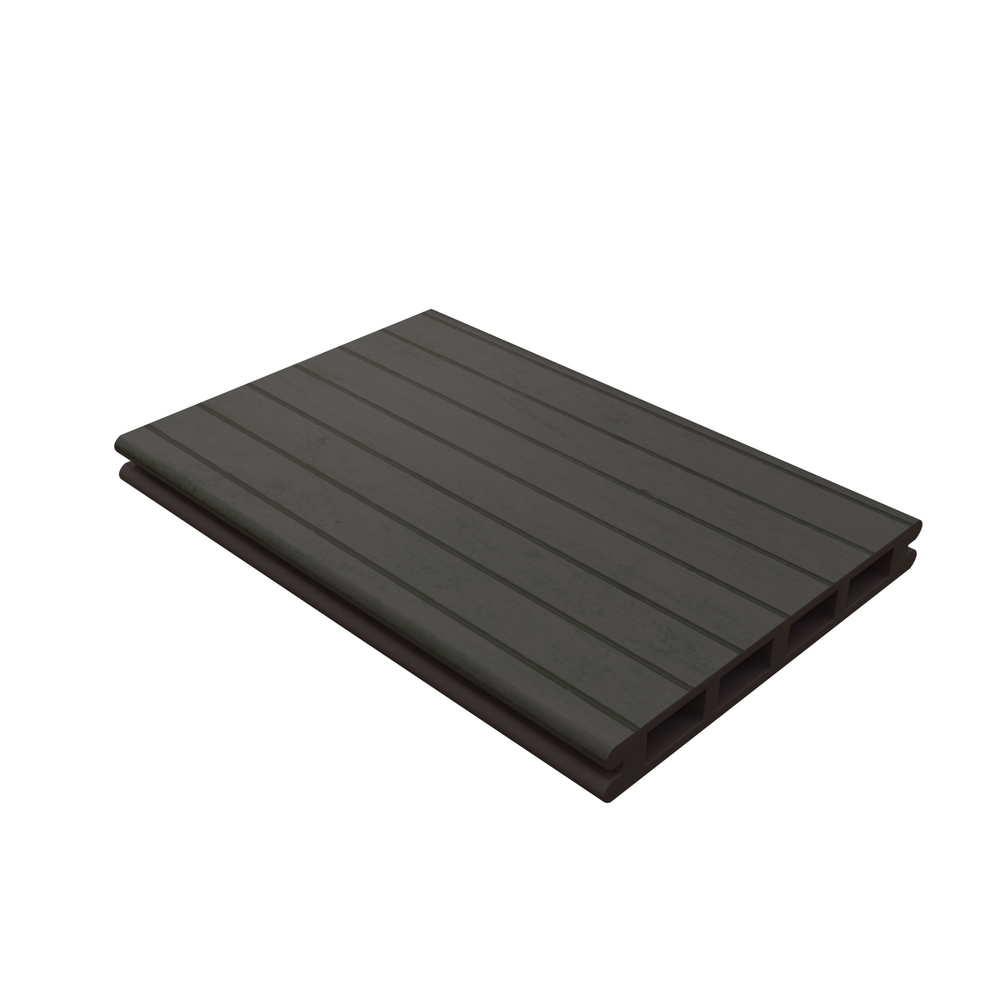Piranha Hunter Composite Decking Boards Anthracite 136 x 25 x 3600mm