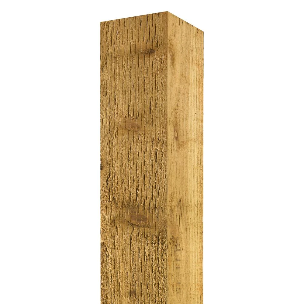 Green Incised UC4 Treated Timber Fence Post FSC 75 x 75 x 1800mm