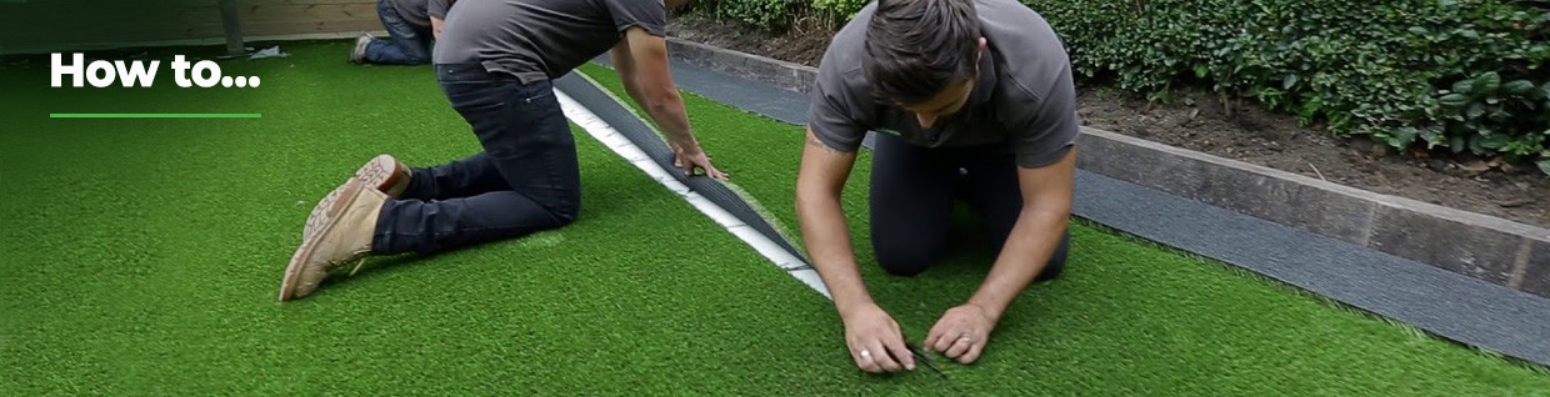How to lay Artificial Grass - Howarth Timber & Building Supplies