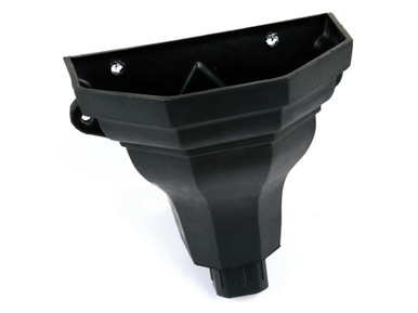 Cascade Cast Iron Effect Ogee Hopper Black | Howarth Timber