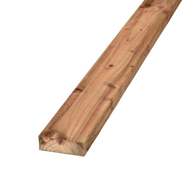Big Timber Rails Brown UC3u Treated Fence Rail FSC 38 x 75 x 3600mm | Howarth Timber