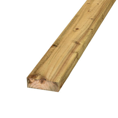 100 Timber Rails Green UC3u Treated Fence Rail FSC 38 x 100 x 4200mm | Howarth Timber