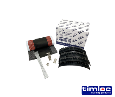 Timber Ridge Fixing Timloc Dry Fix Ridge Kit Black 3m | Howarth Timber