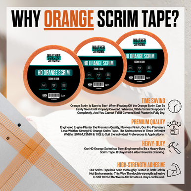 Walther Strong HD Scrim Tape 100mm x 90m
