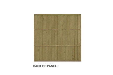 Forest Vertical Tongue & Groove Fence Panel - 6ft - Pack of 4