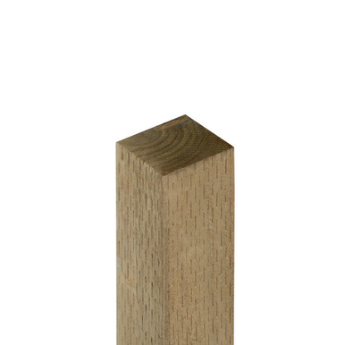 Forest Incised Fence Post Green 7ft 2100mm | Howarth Timber