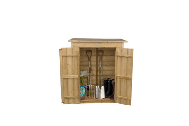 Forest Garden Shiplap Pent Garden Store Pressure Treated 1080 x 550 x ...