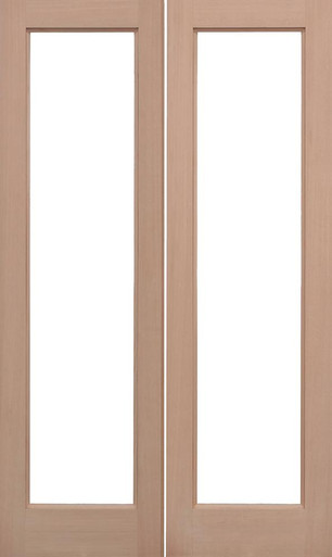 LPD Pattern 20 External Unglazed Hemlock Door Pair 1981 x 1168 x 44mm ...