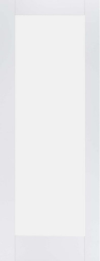 LPD Pattern 10 White Primed Glazed Door | Howarth Timber
