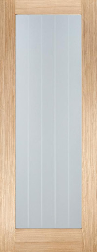 LPD Mexicano Pattern 10 Fully Finished Oak Glazed FD30 Fire Door 1981 x ...