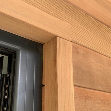 50mm x 50mm Arborclad Traditional Cedar Ext Corner Timber Mould