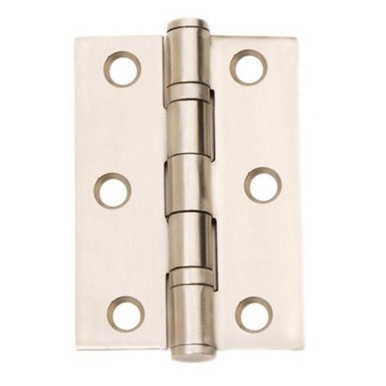 76mm 1838 ZP Butt Hinge with Fixed Pin | Howarth Timber