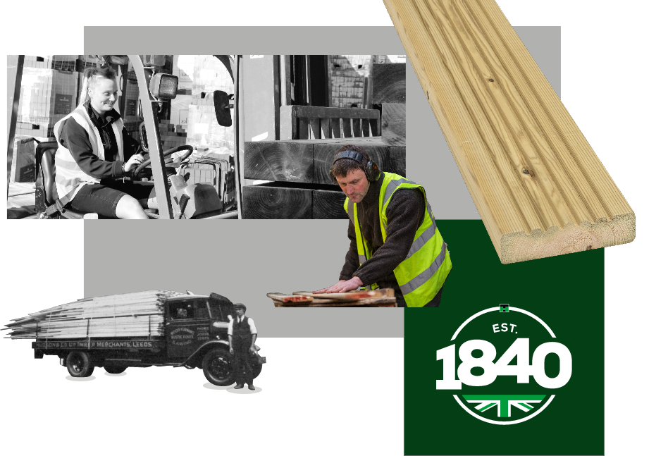 Howarth Timber collage