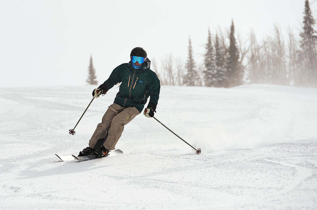Bode Miller Skiing in Montana