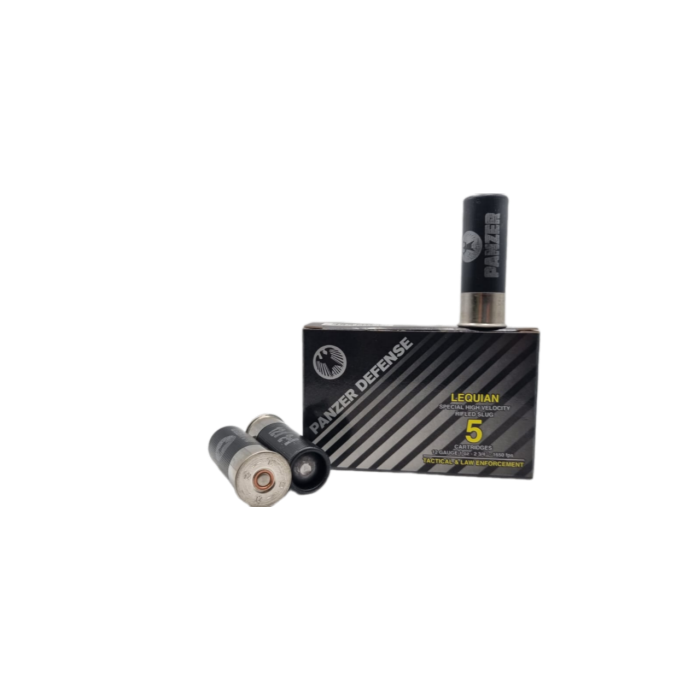 Panzer Defense Lequian 12 Gauge Rifled Slug 2-3/4″ 1oz