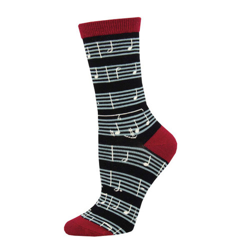 Sheet Music - Women's Bamboo Socks