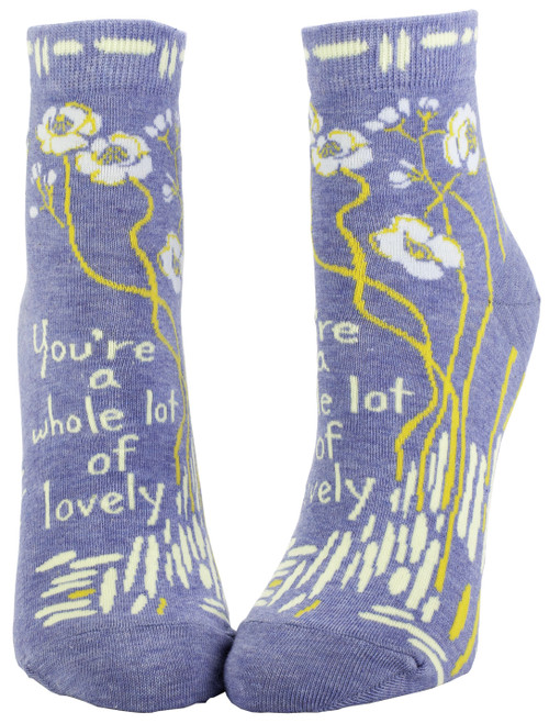 Whole Lotta Lovely - Women's Ankle Socks
Blue Q