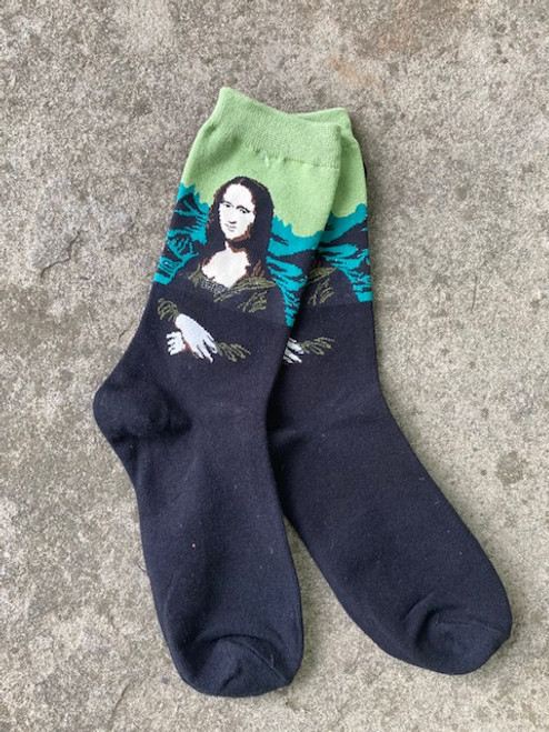 Mona Lisa - Women's Socks
Peace, Love & Socks