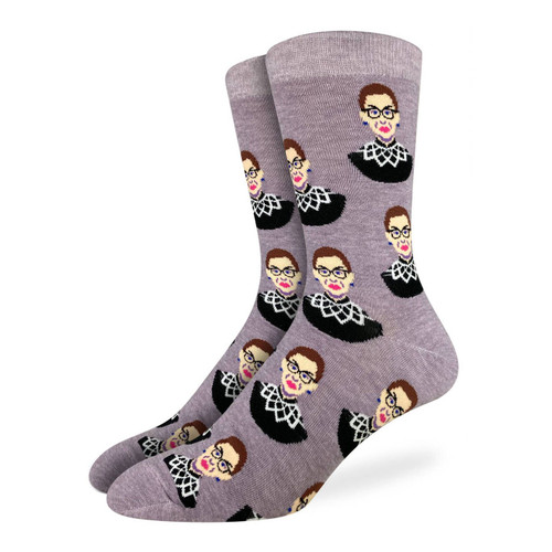 Ruth Bader Ginsburg, Purple - Men's Socks
Good Luck Sock
